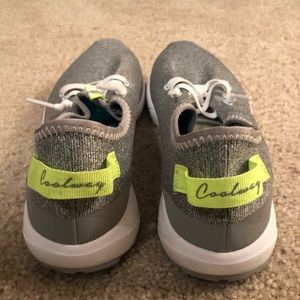 Silver coolway running shoes